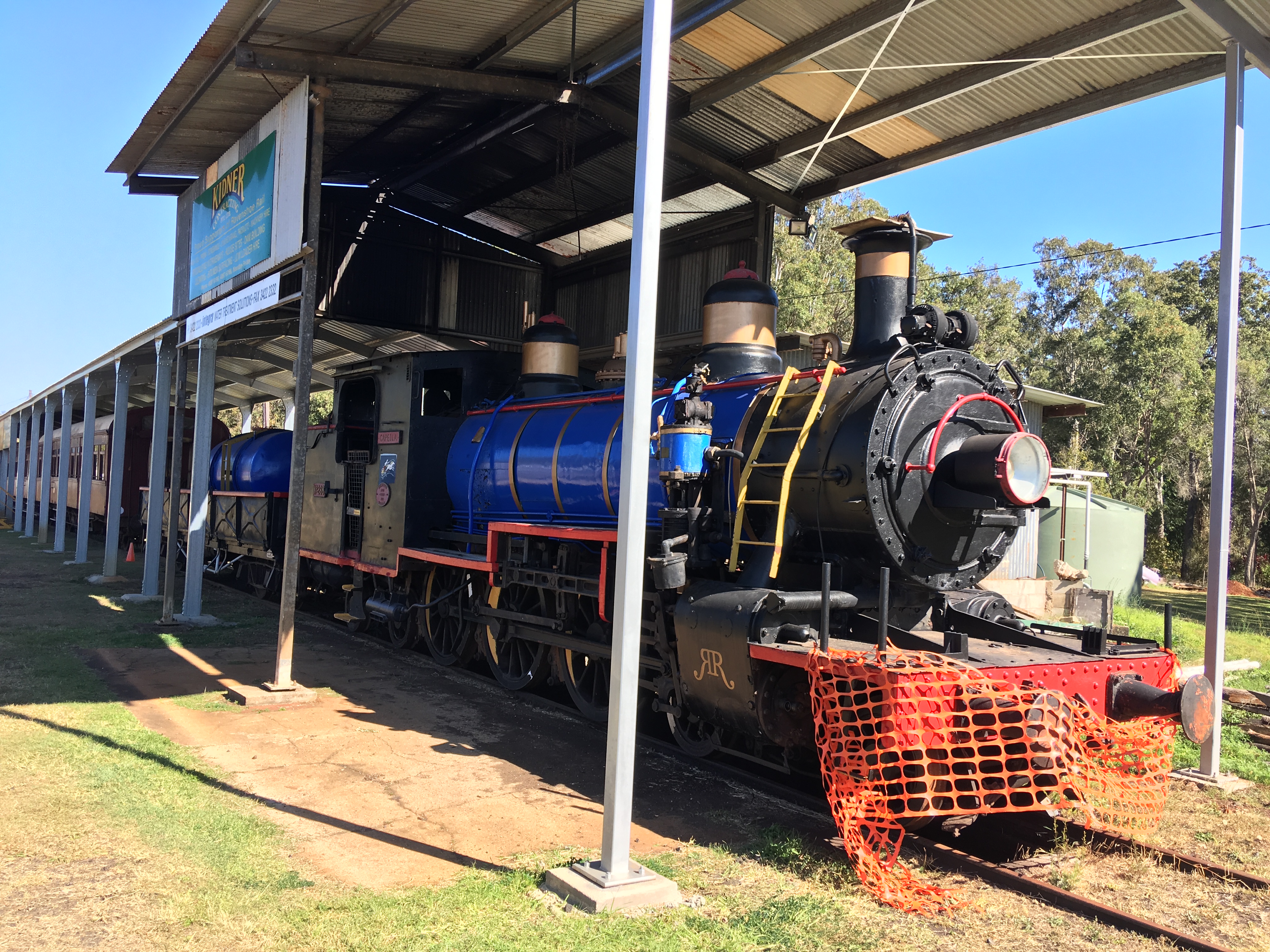 Ravenshoe Railway Caravan Park - we stayed at the Ravenshoe Railway Caravan Park for nine days and the did the waterfall circuit (driving) while we were there.