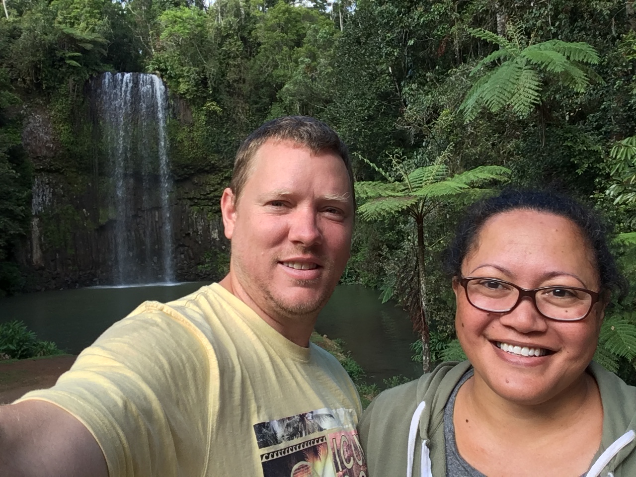 Ravenshoe Railway Caravan Park - we stayed at the Ravenshoe Railway Caravan Park for nine days and the did the waterfall circuit (driving) while we were there.