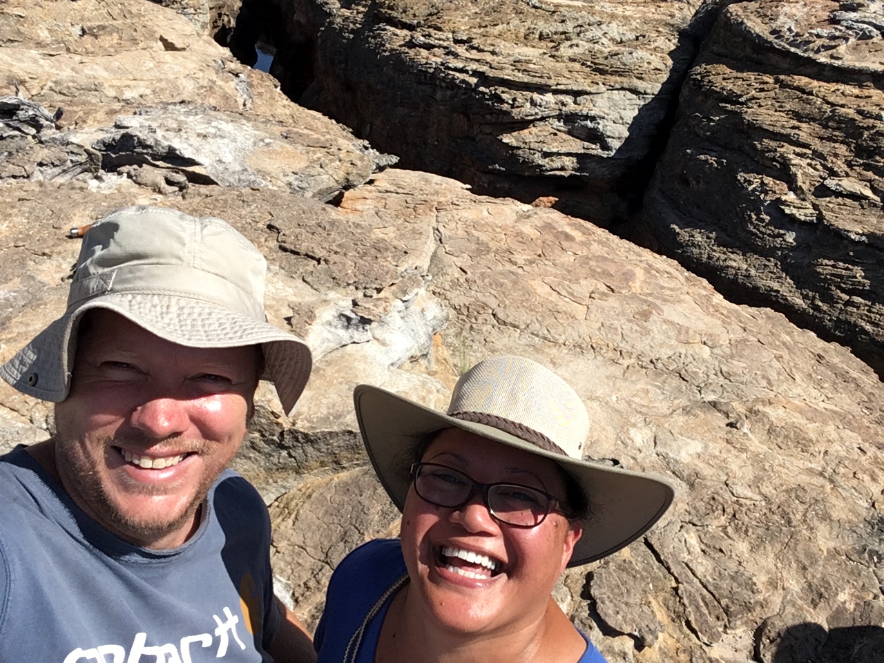 Ben & Michelle - Road Trip Around Australia - Undara Lava Tubes Cobbold Gorge - We're seeing more of the stunning Australian landscape, we got to explore the Undara Lava Tubes and took a tour through the Cobbold Gorge.