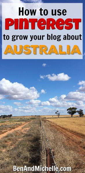 Whether your blog is a brand new baby or a wise old man, Pinterest is the perfect tool for driving traffic to your blog. If you have a blog about travelling Australia by road, like we do, then I know you're going to get a lots of value out of this post. #pinterestforyourtravelblog