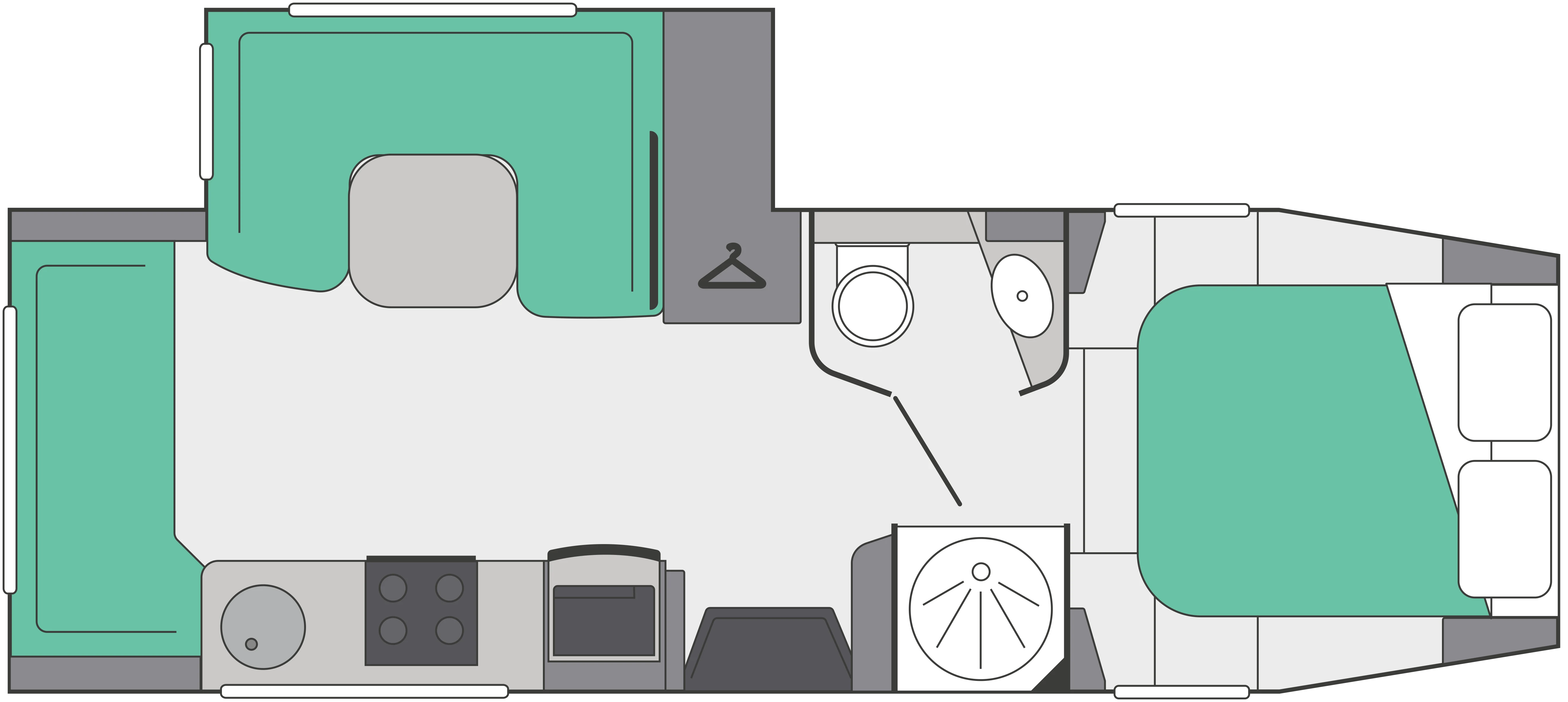 Fifth Wheel Co Dreamseeker layout