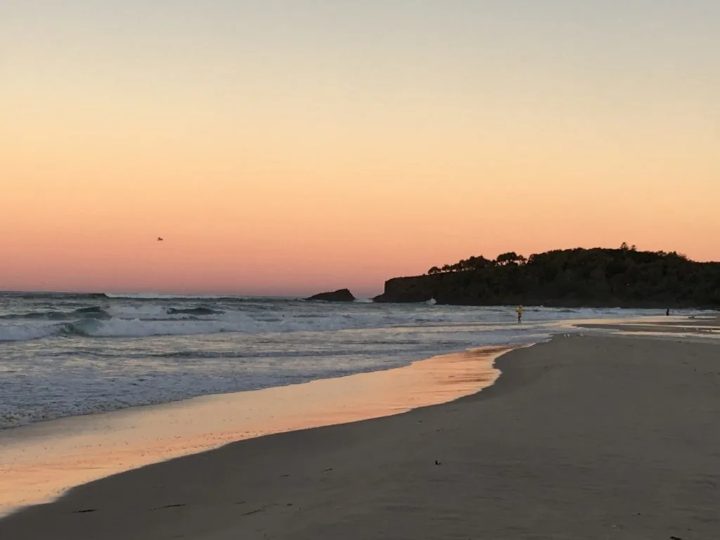 Sunrise at Yuraygir National Park, NSW Australia