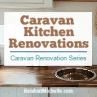 Caravan kitchen renovations