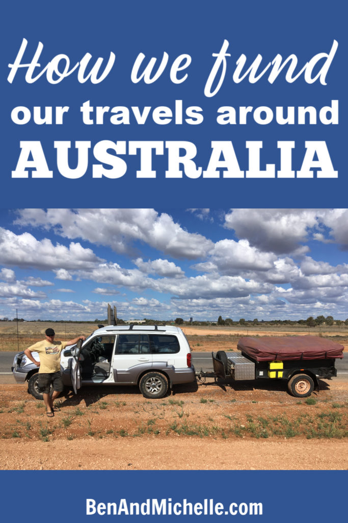 How we make money in Australia while travelling in our caravan - Ben