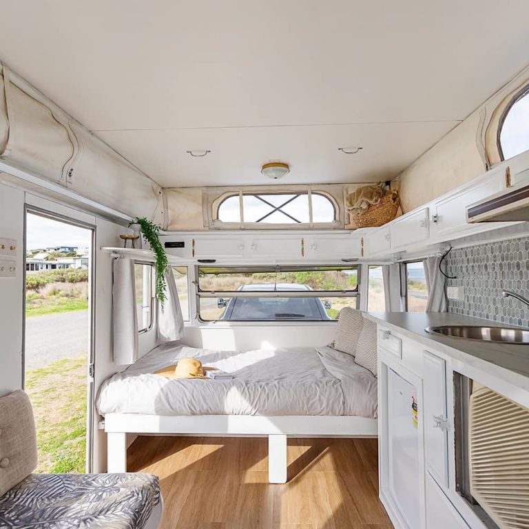 Pop-top caravan renovations - Ben & Michelle