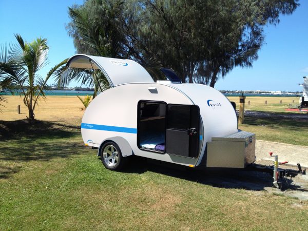 Teardrop campers for sale in Australia | Ben & Michelle