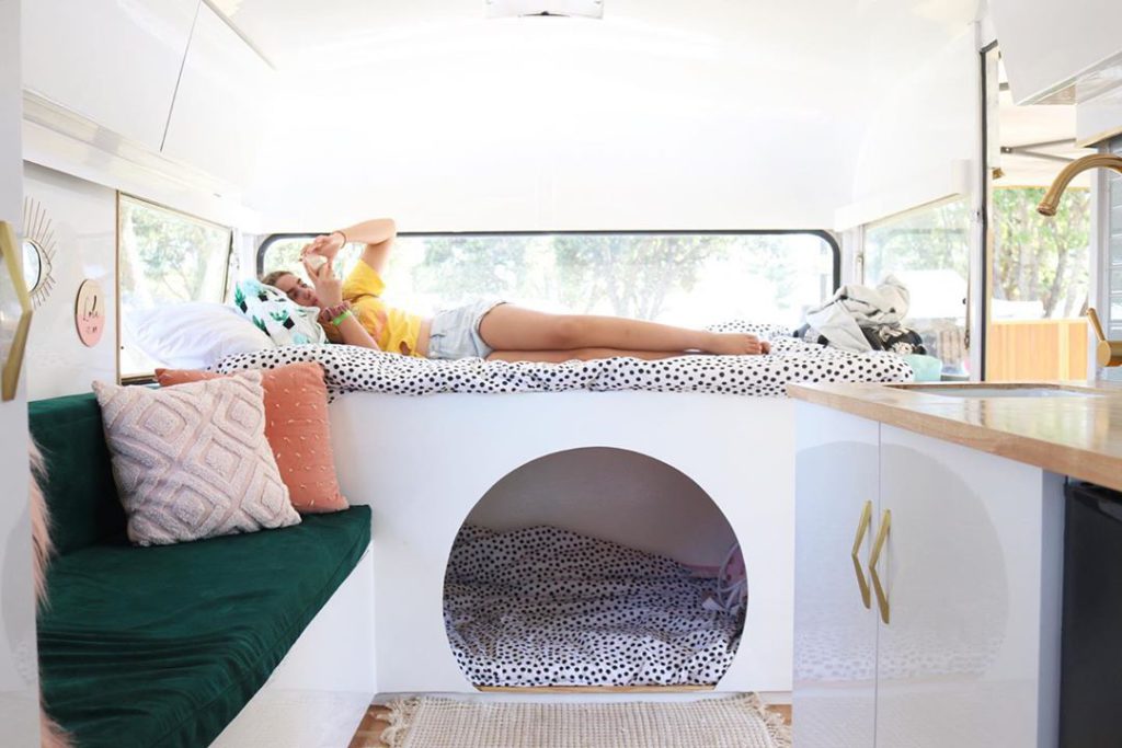 Caravan Bunk Beds Caravan Renovation Series Ben & Michelle