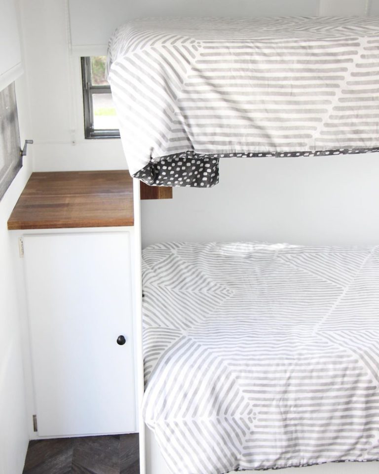 Caravan Bunk Beds | Caravan Renovation Series - Ben & Michelle