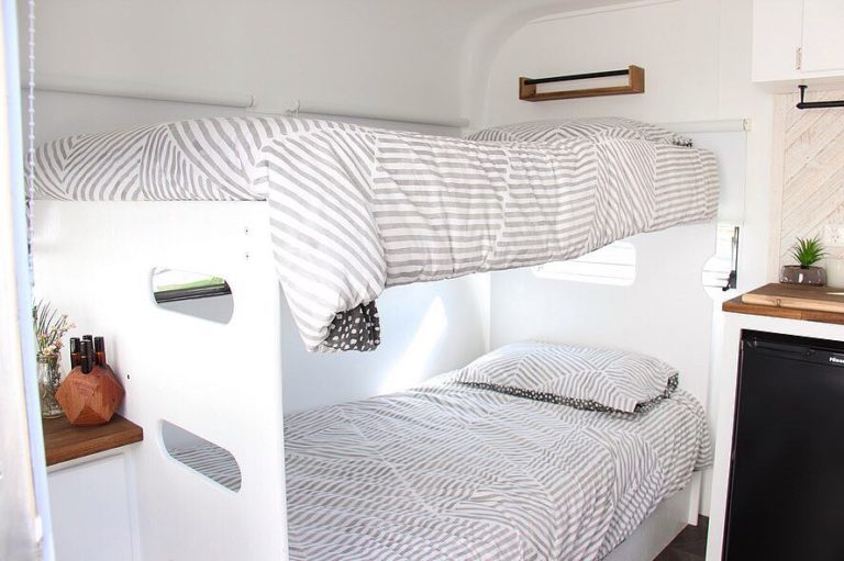 Caravan Bunk Beds Caravan Renovation Series Ben & Michelle