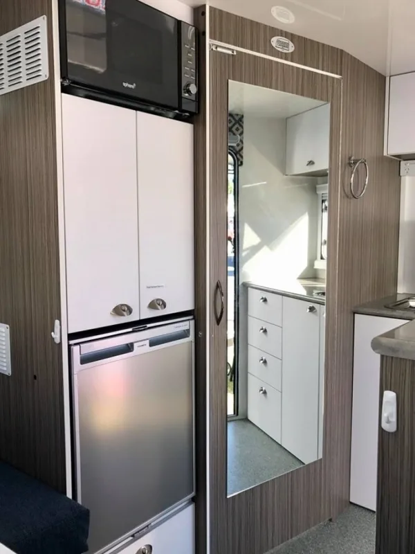 small caravan interior photo