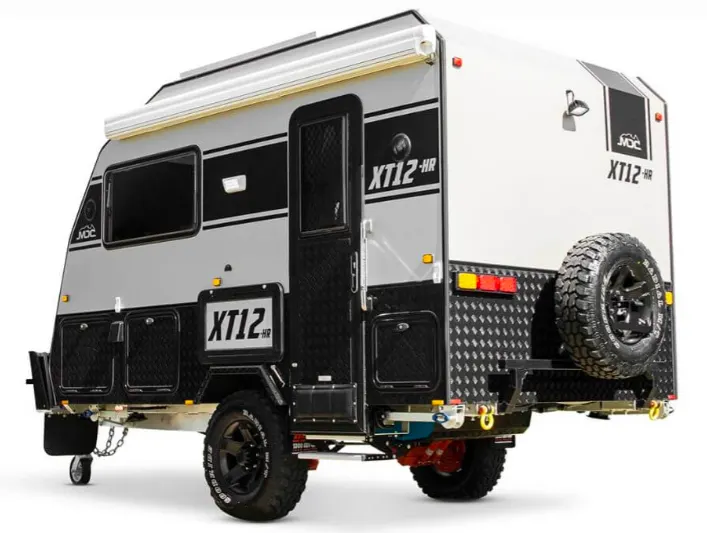 Promo photo of the MDC XT12HR off road camper.