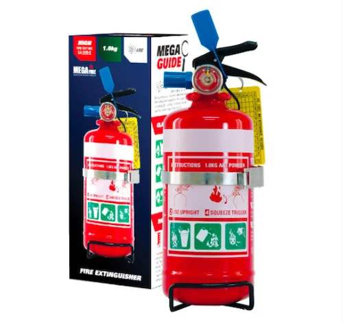 Fire extinguisher.