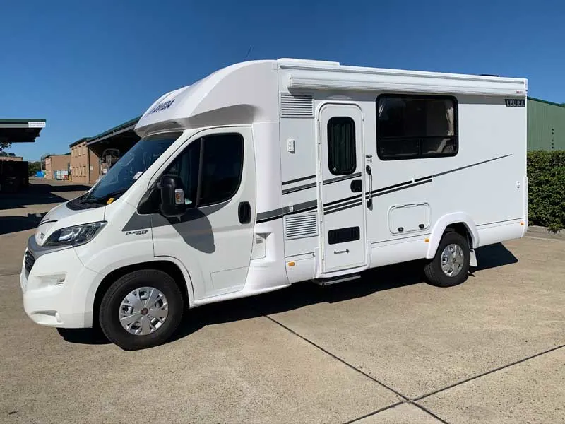 Exterior of the Leura by Avida motorhomes.