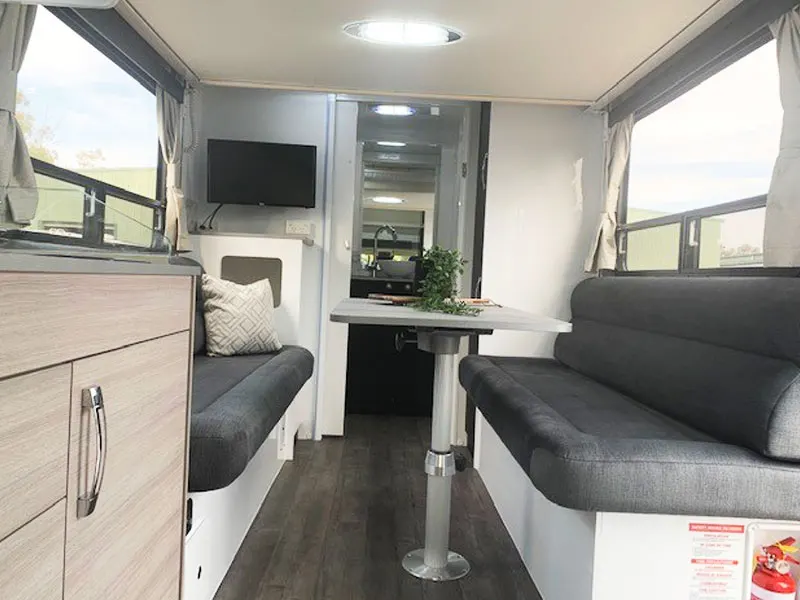 Interior of the Leura by Avida motorhomes.