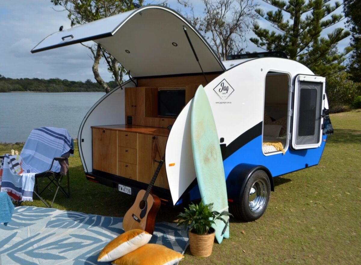 Teardrop campers for sale in Australia - 2024 - Ben & Michelle